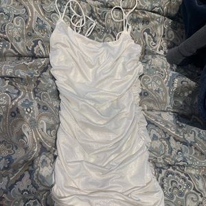 Lucy In the Sky Breakaway Sparkling Ruched Bodycon